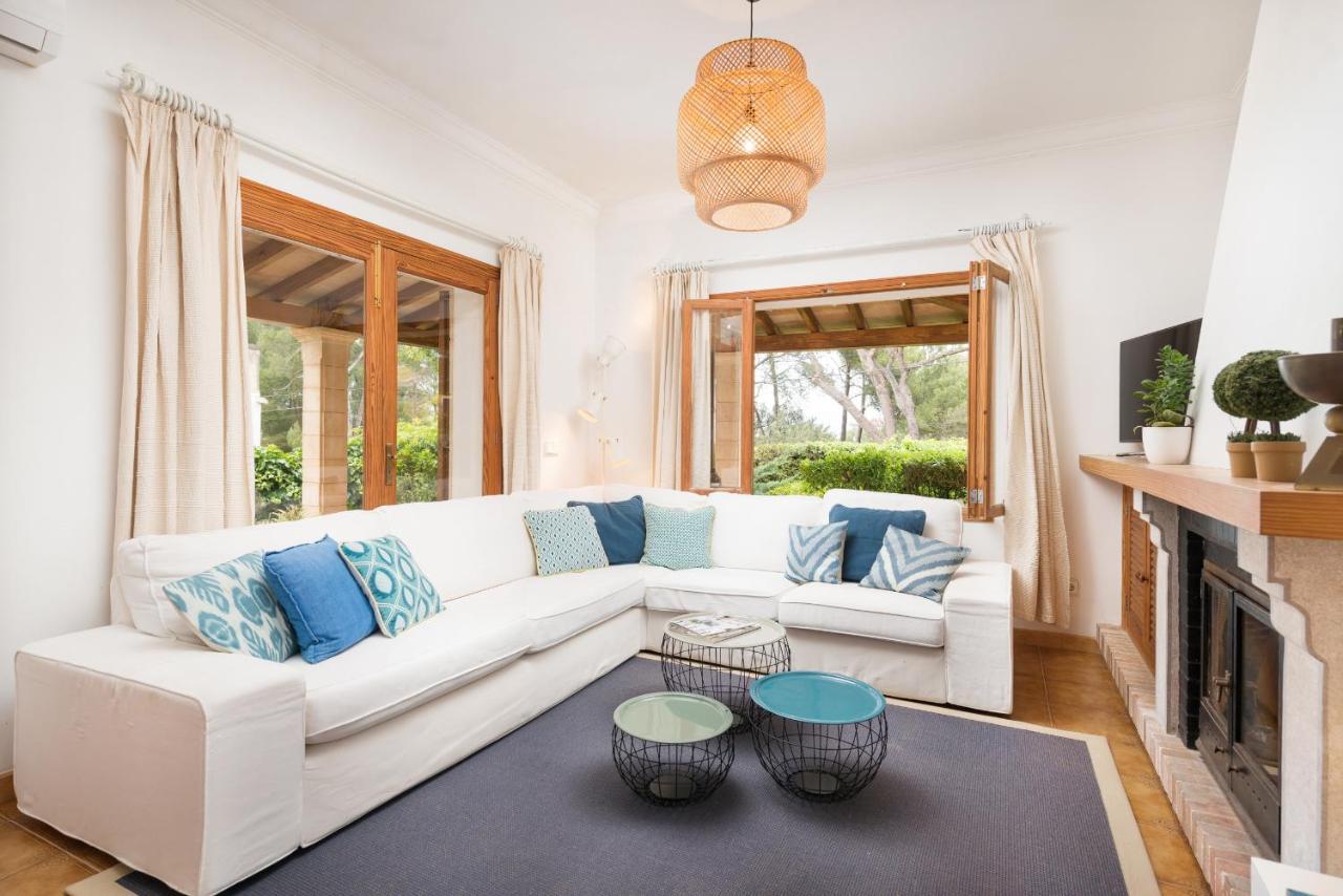 Villa Camila Para 7 Junto A Playa De Sant Pere อัลกูเดีย ภายนอก รูปภาพ
