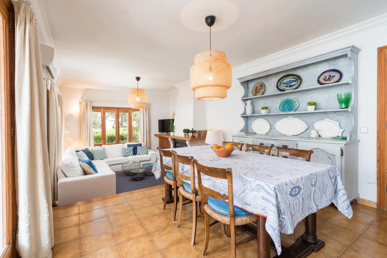 Villa Camila Para 7 Junto A Playa De Sant Pere อัลกูเดีย ภายนอก รูปภาพ