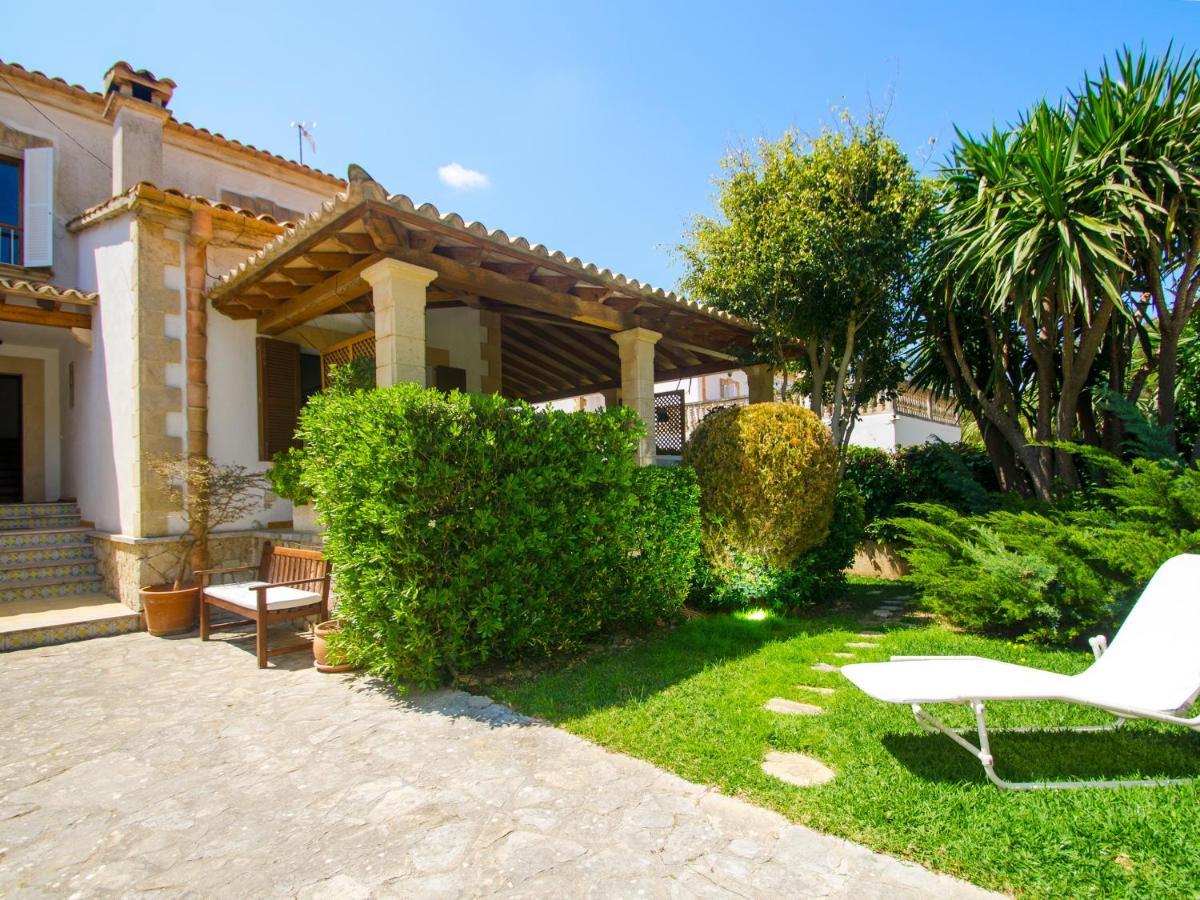 Villa Camila Para 7 Junto A Playa De Sant Pere อัลกูเดีย ภายนอก รูปภาพ